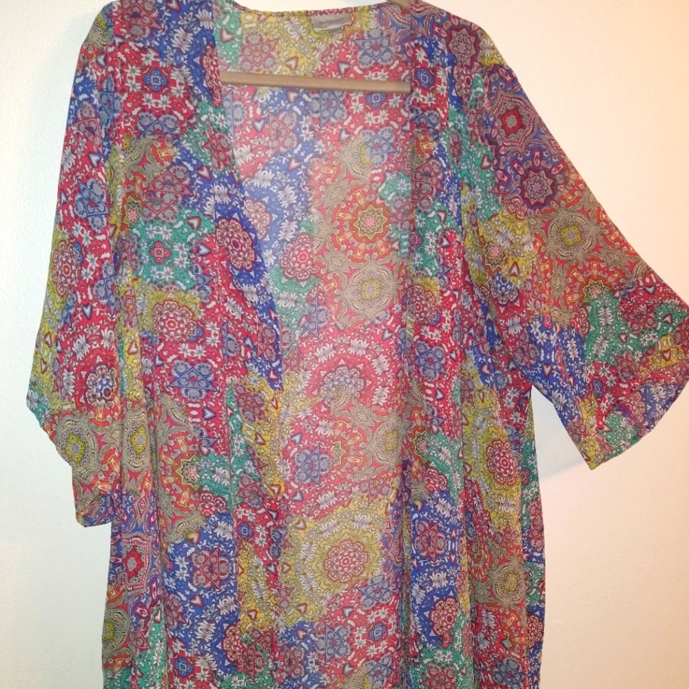 Sheer Cover Blouse